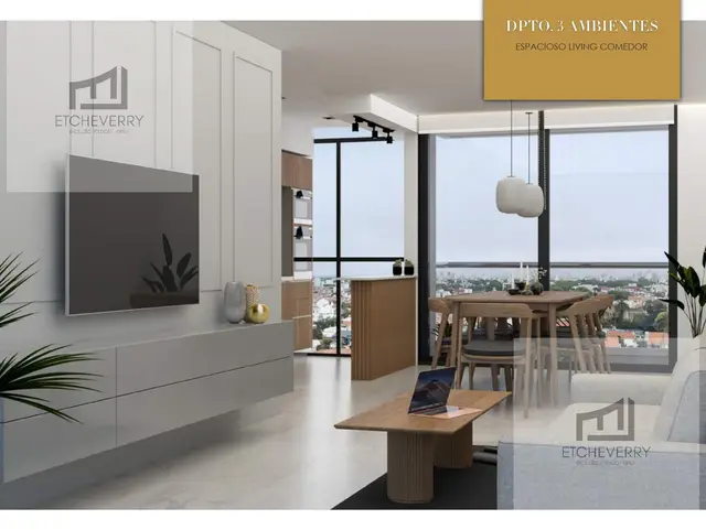 Departamento de 3 ambientes en venta en Güemes