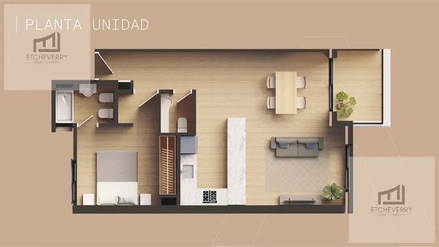 Departamento de 2 ambientes en venta en GENERAL ROCA