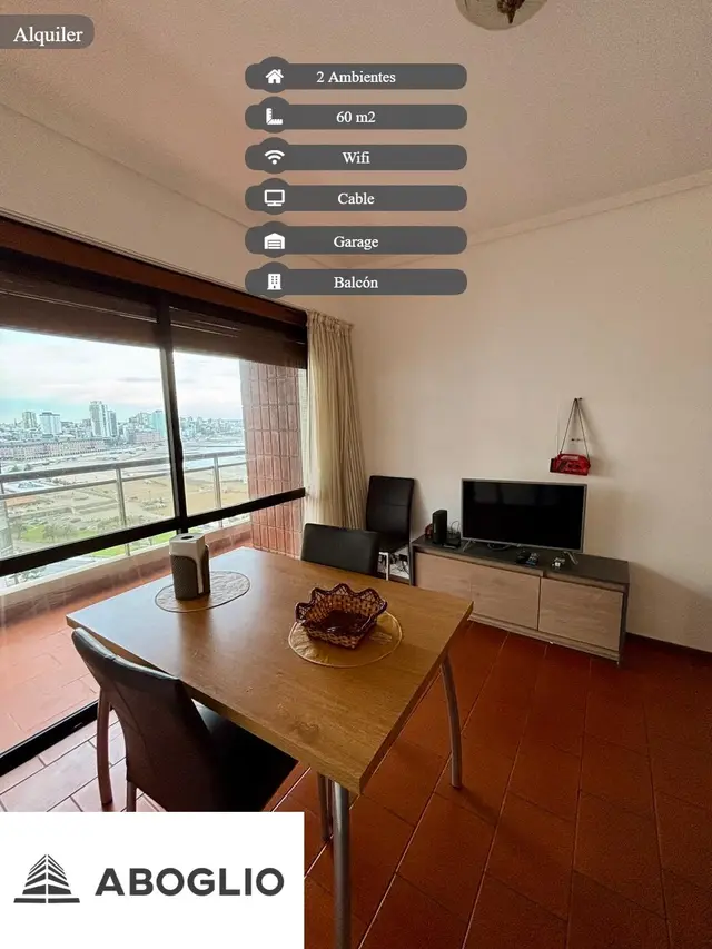 Departamento de 2 ambientes en alquiler en Güemes