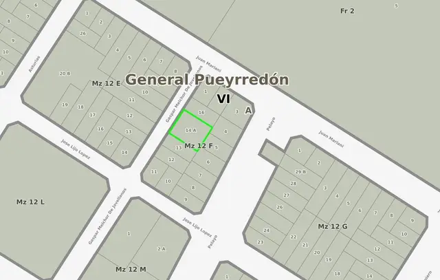 Terreno en venta en AEROPARQUE
