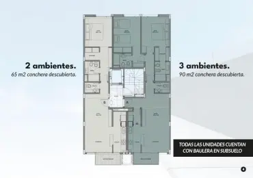 Departamento en venta en Centro