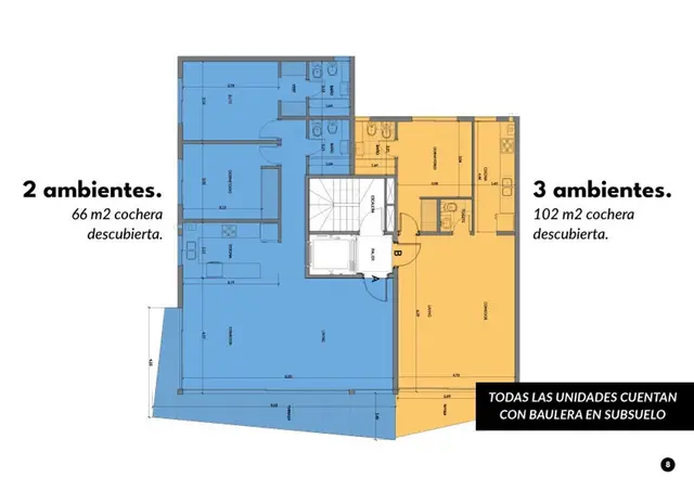 Departamento de 2 ambientes en venta en LA PERLA