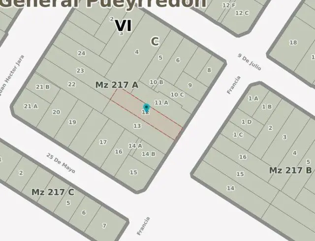 Terreno en venta en ESTACION NORTE