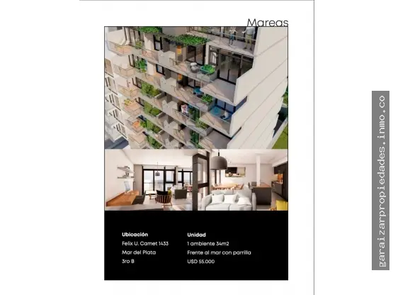Departamento de 3 ambientes en venta en CONSTITUCION