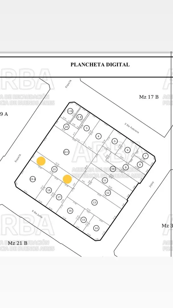 Terreno en venta en LA PERLA