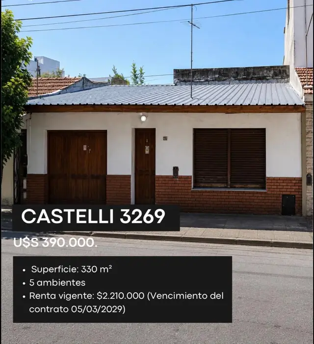 Casa de 5 ambientes en venta en PLAZA PERALTA RAMOS