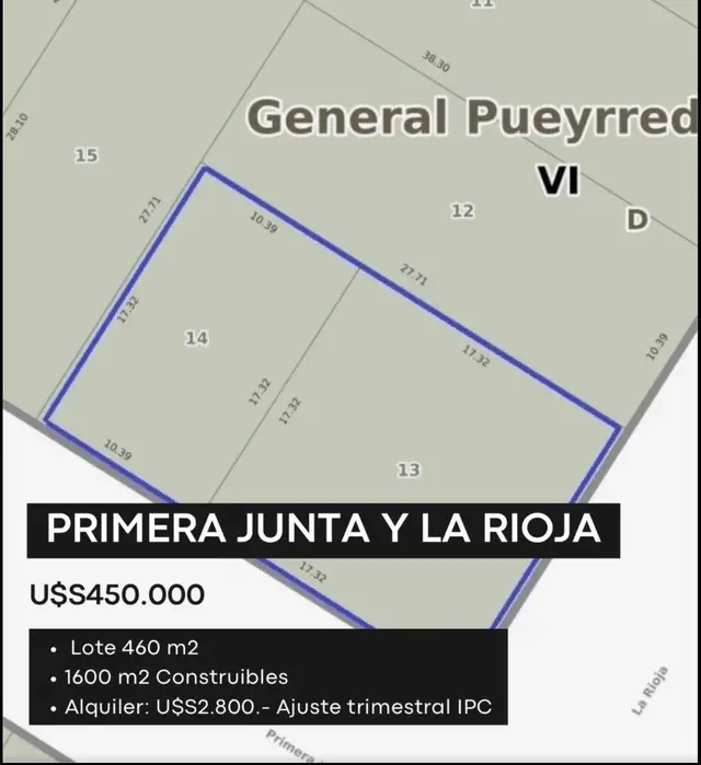 Terreno en venta en SAN JOSE