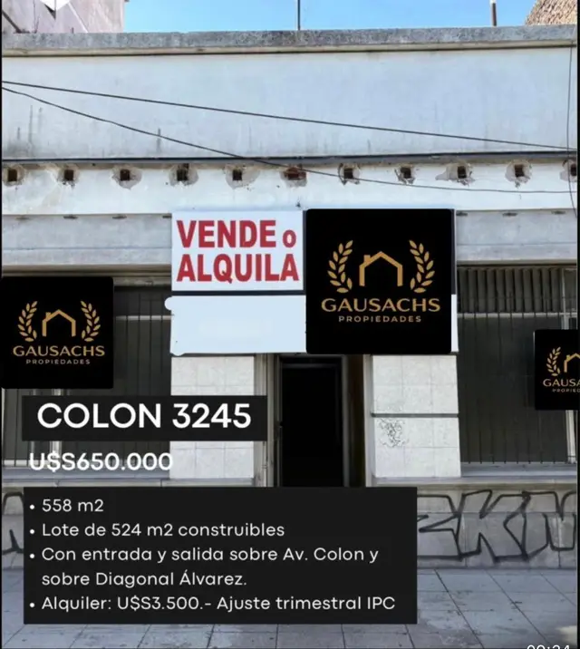 Terreno en venta en Centro