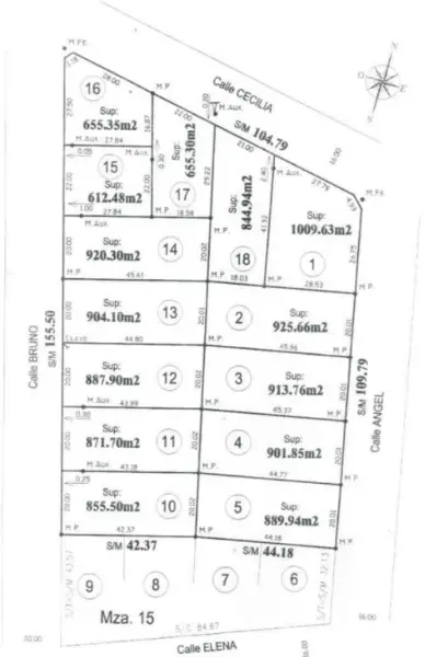 Terreno en venta en CERRITO Y SAN SALVADOR