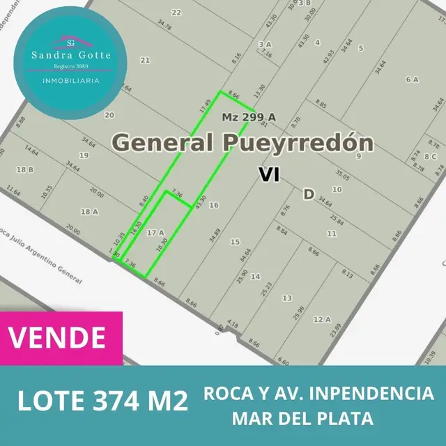 Terreno en venta en SAN JOSE