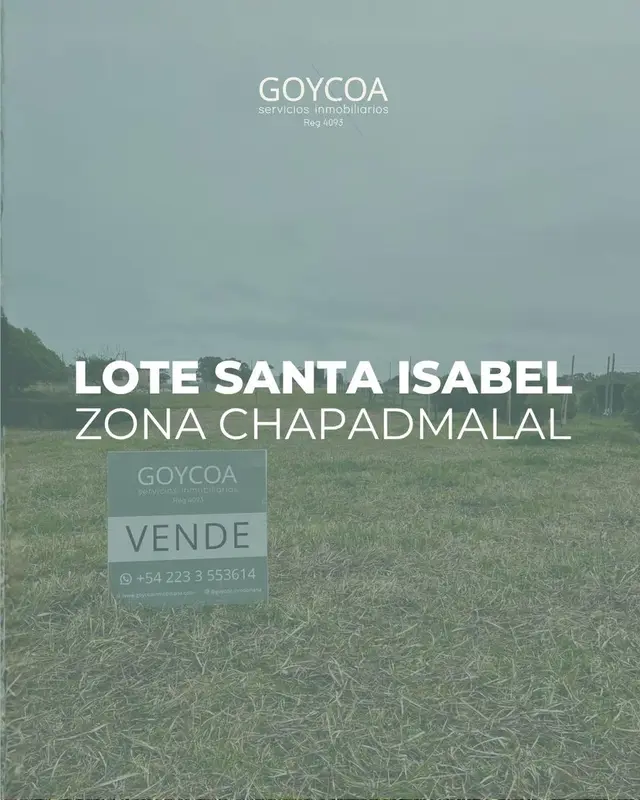 Terreno en venta en Playa Chapadmalal