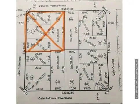 Terreno en venta en JUAN GREGORIO DE LAS HERAS