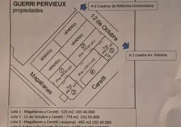 Terreno en venta en BOSQUE ALEGRE