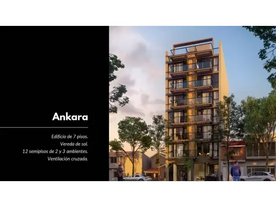 Departamento de 2 ambientes en venta en Centro