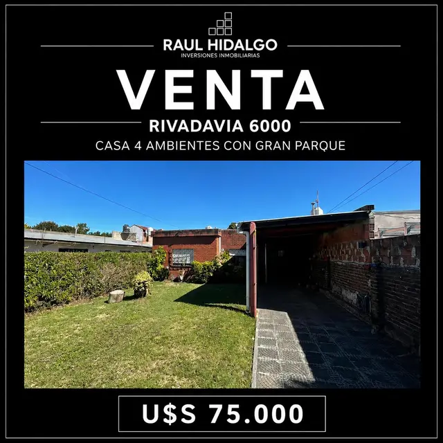 Casa de 3 ambientes en venta en LOS ANDES