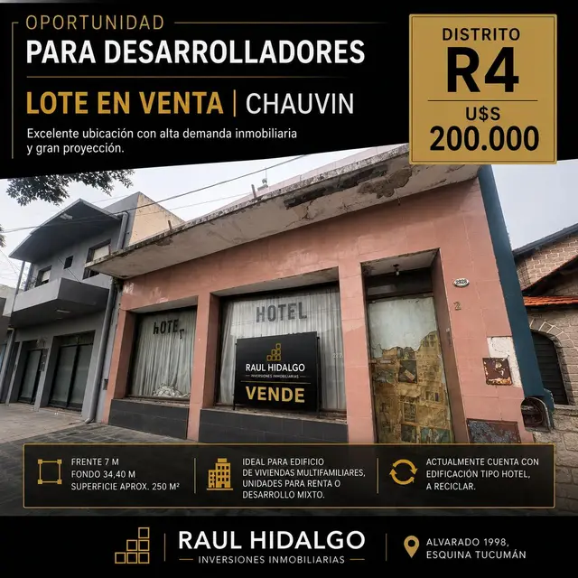 Terreno en venta en ESTACION TERMINAL (ALDREY)