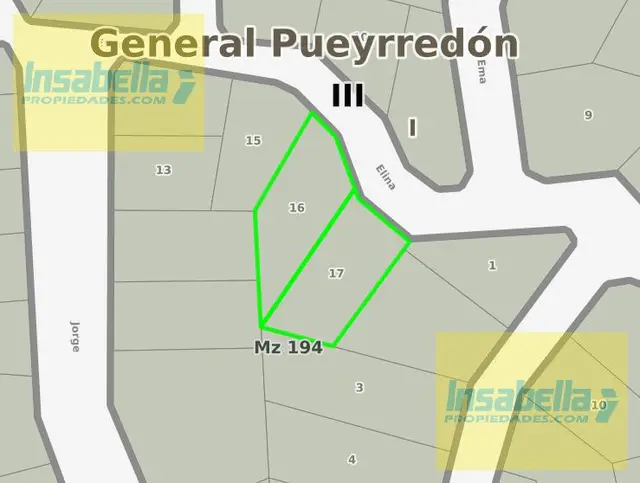 Terreno en venta en SIERRA DE LOS PADRES
