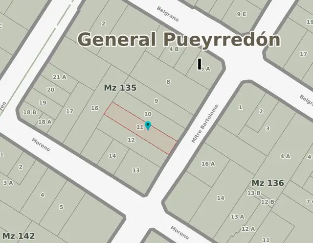 Terreno en venta en Centro