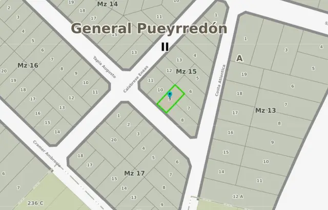 Terreno en venta en PARQUE CAMET