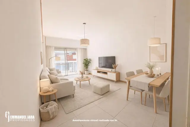 Departamento de 3 ambientes en venta en JURAMENTO