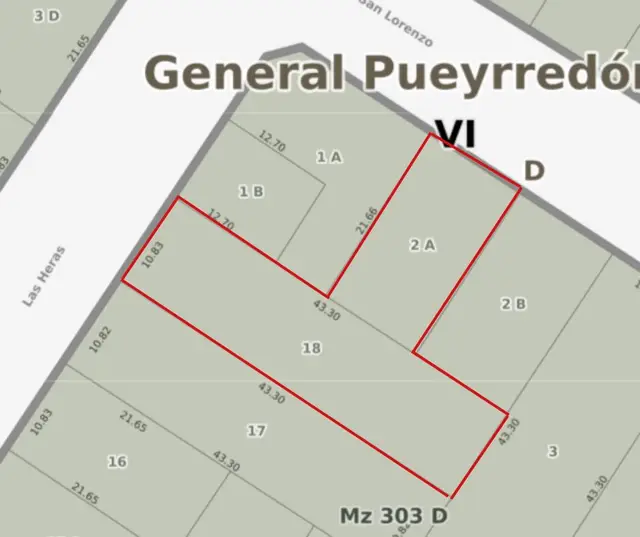 Terreno en venta en GENERAL ROCA