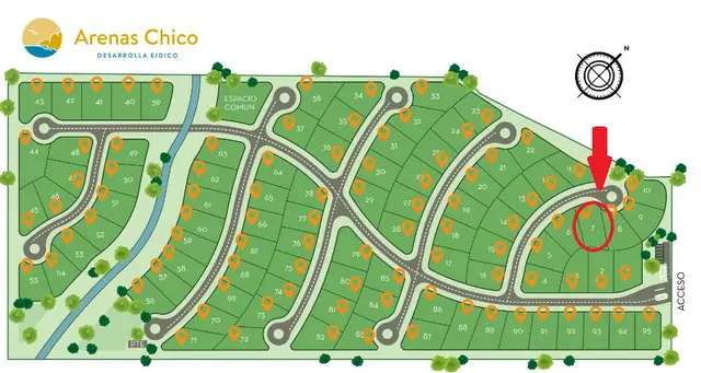 Terreno en venta en Área Centro