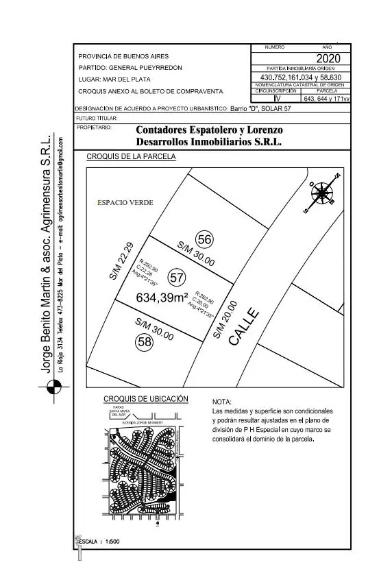 Terreno en venta en Los Acantilados