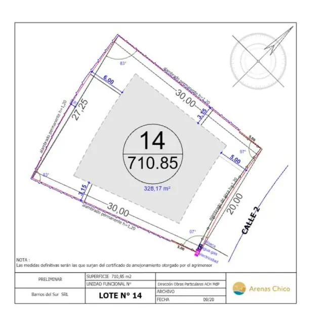 Terreno en venta en Jorge Newbery