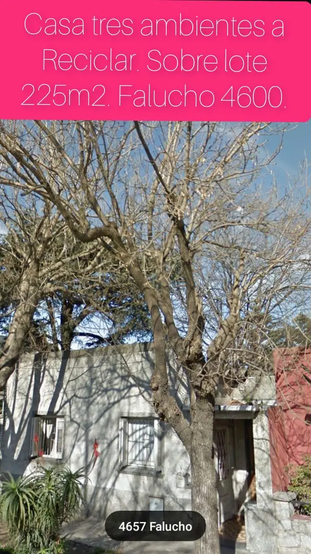 Casa de 3 ambientes en venta en DON BOSCO