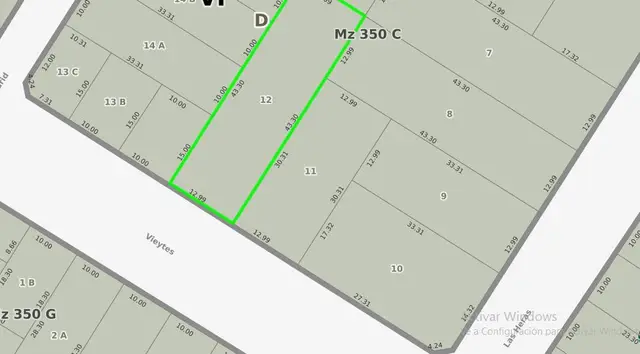 Terreno en venta en SAN CARLOS
