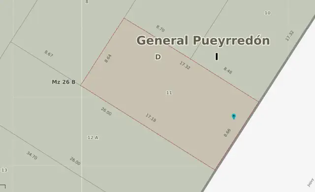 Terreno en venta en Centro