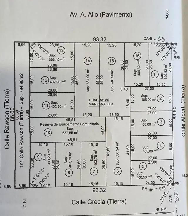 Terreno en venta en ROLDAN BELISARIO