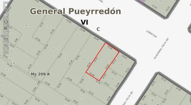 Terreno en venta en NUEVA POMPEYA