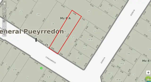 Terreno en venta en NUEVA POMPEYA