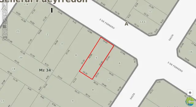 Terreno en venta en LA PERLA