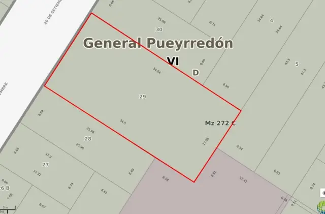 Terreno de 4 ambientes en venta en PLAZA PERALTA RAMOS