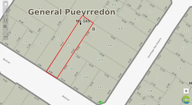 Terreno en venta en Centro