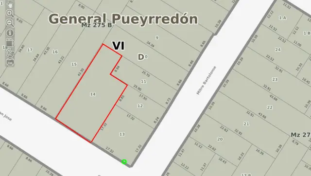 Terreno en venta en Centro