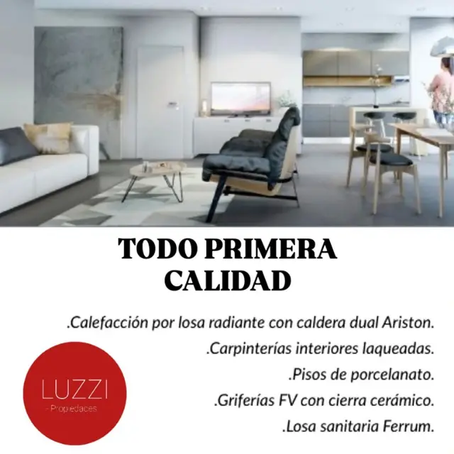 Departamento de 3 ambientes en venta en Centro