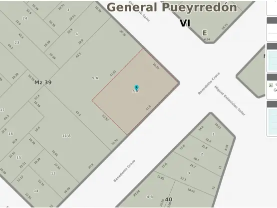 Terreno en venta en PUNTA MOGOTES