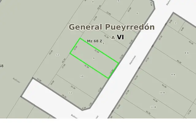 Terreno en venta en LOS ANDES