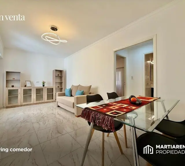 Departamento de 2 ambientes en venta en Área Centro