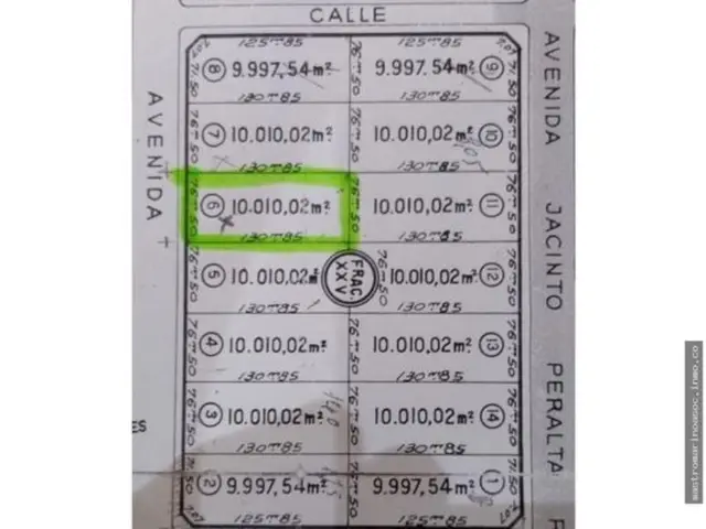 Terreno en venta en Santa Celina
