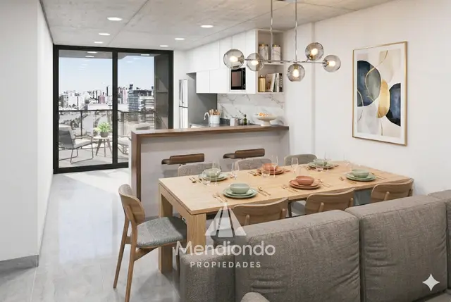 Departamento de 3 ambientes en venta en LA PERLA