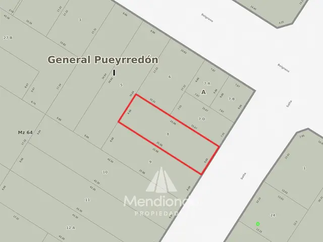 Terreno en venta en Centro