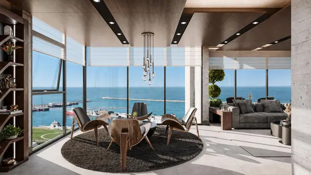 Departamento de 2 ambientes en venta en Playa Grande