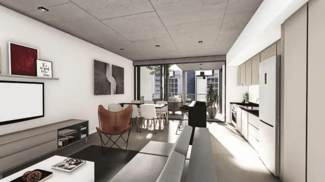 Departamento de 1 ambiente en venta en Güemes