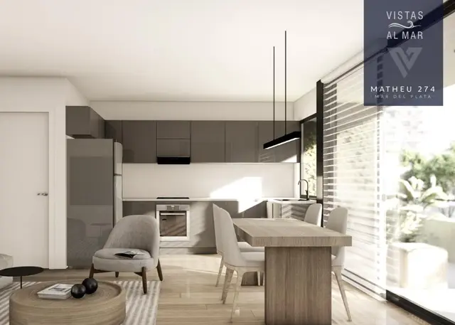 Departamento de 2 ambientes en venta en PLAYA GRANDE