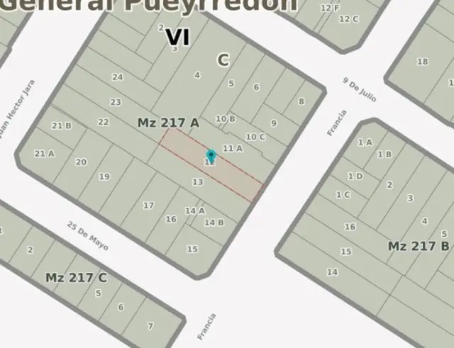 Terreno de 3 ambientes en venta en ESTACION NORTE