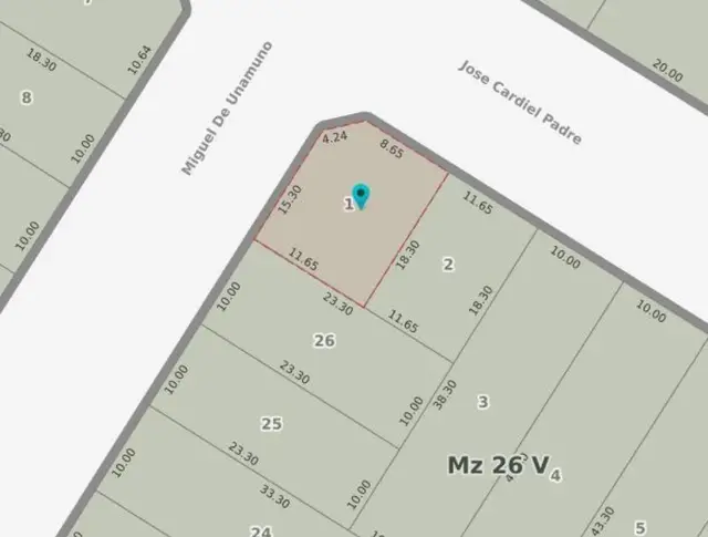 Terreno en venta en LOS PINARES